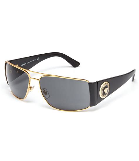 square gold frame mens versace sunglasses|Versace gold sunglasses sunglass hut.